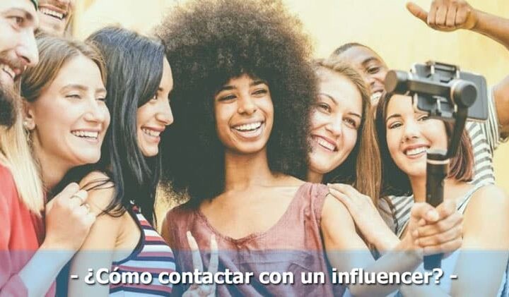 como contactar con un influencer